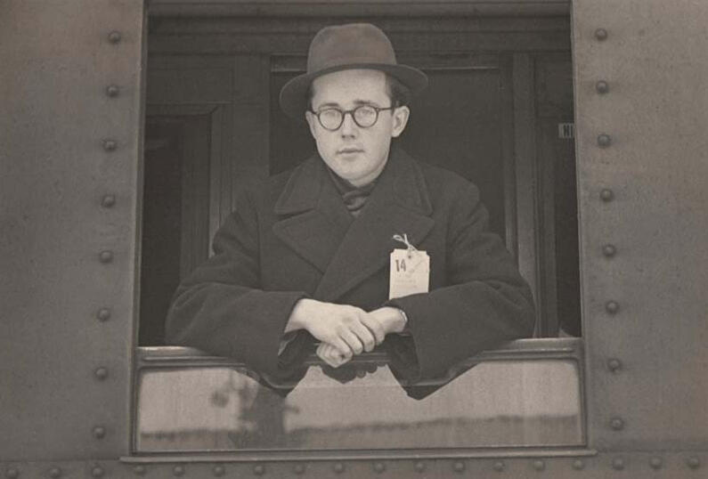 Jüri Saksamaal Bremerhaveni sadamas, 3. jaanuar 1951.